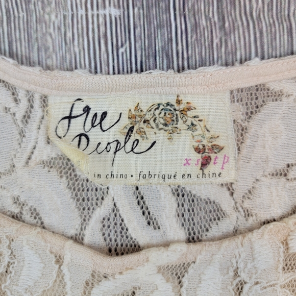 Free People Miles of Lace Sleeveless Lined Dress - Picture 4 of 8